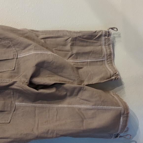 Lane Bryant NWT Linen Cotton Blend Capri Pants Size 20 - Picture 13 of 14